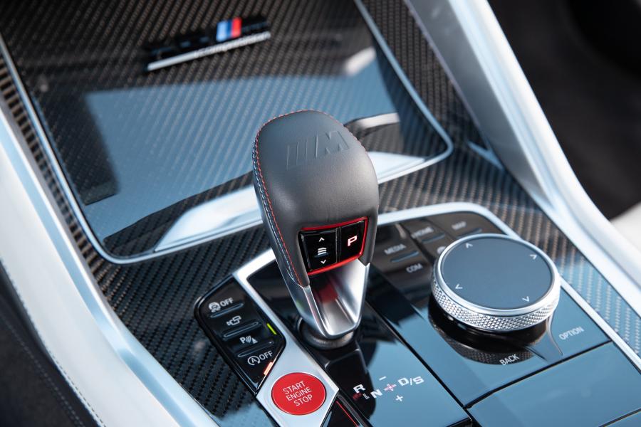 Детали интерьера BMW X6 M Competition (F96) 2020 года  (NA) (фото 128 из 146)